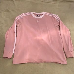 Pink adidas Long Sleeve L